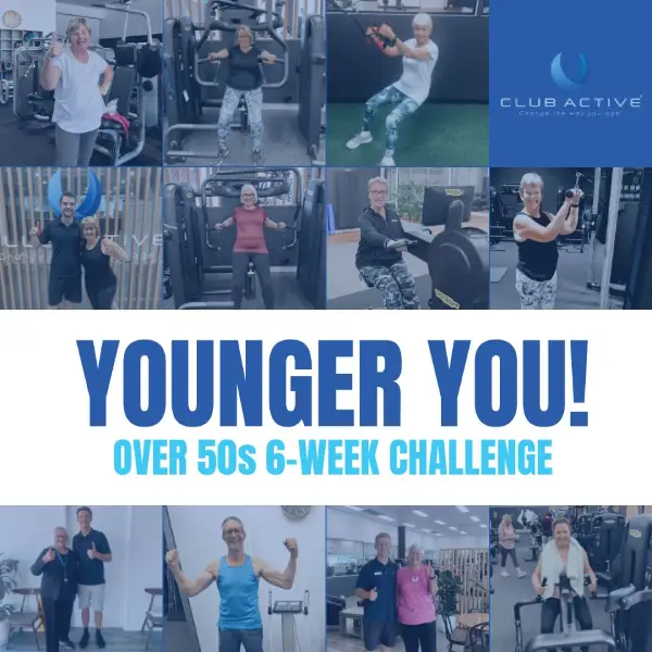 Over 50s 6 week challenge to get a younger you
